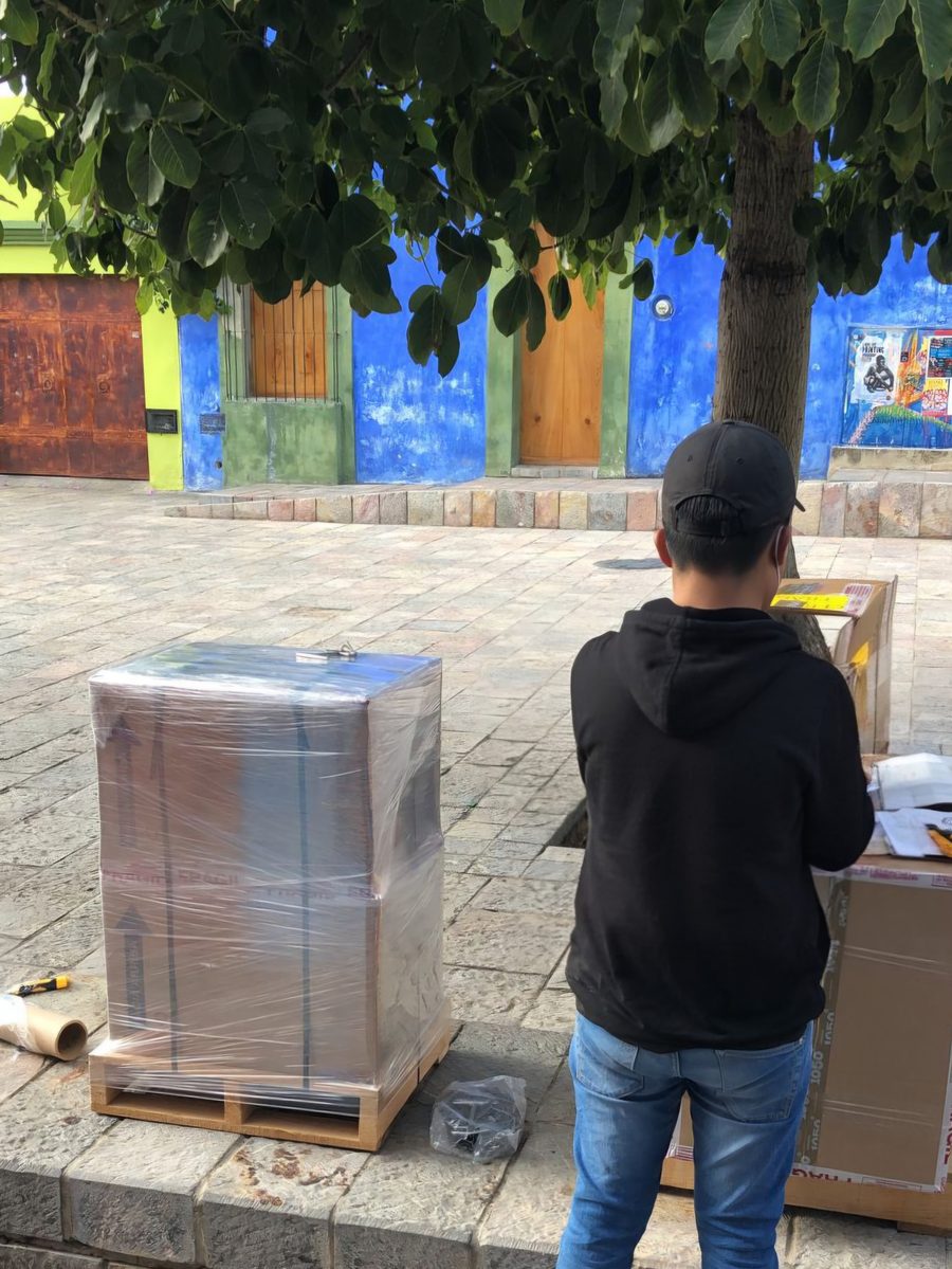 Traslado y logística de obra